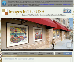 imagesintile.com: Images In Tile | Custom Tile Murals for Commercial and Residential Spaces
The leading manufacturer of custom tile murals using ceramic, porcelain, stone and glass. Images In Tile provides an innovative canvas on which to develop creative solutions.