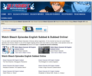 bleachget.com: Watch Bleach Episodes English Subbed & Dubbed Movies Online Watch Bleach Episodes