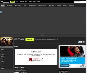 defense-condition.net: DEFCON | Free Music, Tour Dates, Photos, Videos
DEFCON's official profile including the latest music, albums, songs, music videos and more updates.