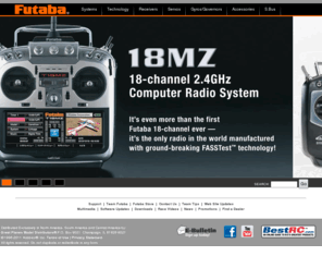 futabarc.com: Futaba® Radio Control Systems and Accessories
Futaba radio control (RC - R/C) systems and accessories.