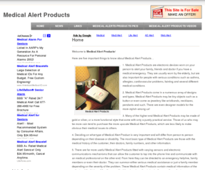 medicalalertproducts.com: Medical Alert Products
Medical Alert Products tips, reviews, updates, and more.