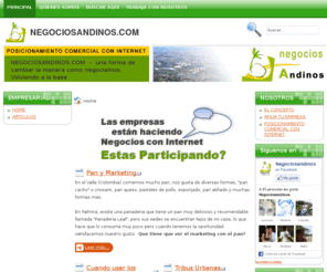 negociosandinos.com: NEGOCIOSANDINOS.COM
NEGOCIOS ANDINOS - El portal de Negocios para PYMES