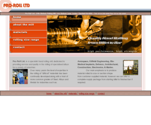 rolling-mills.com: Welcome to Pro-Roll Ltd.
Contact Pro Roll Rolling Mills from Billet to Bar>  
<script language=