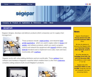 segepar.com: Segepar traceability software industrial labelling
systems
Segepar traceability software industrial label printer applicator