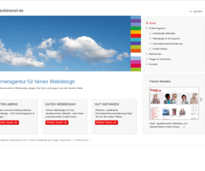 seitenhimmel.de: Internetagentur in Siegen | Feines Webdesign - seitenhimmel.de
Internetagentur in Siegen - Ihre neue Website: Webdesign, Online-Shops und Suchmaschinenoptimierung von der  Online-Agentur seitenhimmel.de