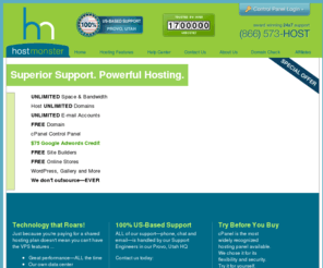 indo-ebiz.com: HostMonster - Web Hosting
Hostmonster - Top rated web hosting provider - Free 1 click installs For blogs, shopping carts, and more. Get a free domain name, real NON-outsourced 24/7 support, and superior speed. web hosting provider php hosting cheap web hosting, Web hosting, domain names, front page hosting, email hosting.  We offer affordable hosting, web hosting provider business web hosting, ecommerce hosting, unix hosting.  Phone support available, Free Domain, and Free Setup.