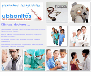 ubisanitas.com: Clínicas, medicos, enfermeras, traumatólogos, odontólogos,...
  Ubisanitas.com
Guia de centros sanitarios, clínicas, hospitales, médicos, traumatólogos, cirujanos, odontólogos, oncólogos en Barcelona, Madrid y en toda España