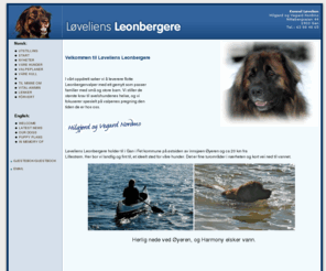 loveliens.com: Løveliens kennel  Leonberger
Løveliens Leonberger Kennel Vegard og Hilgjerd Nordmo