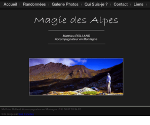 magiedesalpes.com: Magie Des Alpes
Joomla! - le portail dynamique et système de gestion de contenu