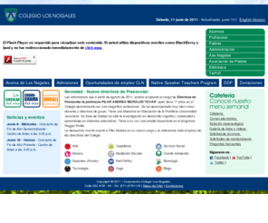 nogales.edu.co: .::CLN::.
El Colegio Los Nogales es una institución educativa privada, bilingue, mixta y de calendario B. Los Nogales nació de la necesidad de ofrecer una educación integral, colombiana y de alta calidad, consecuente con las necesidades del país.