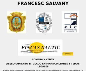 salvany.com: salvany.com - salvany
Empresa dedicada a la compra-venta y alquiler de inmuebles, asesoramiento en financiaciones y temas legales.