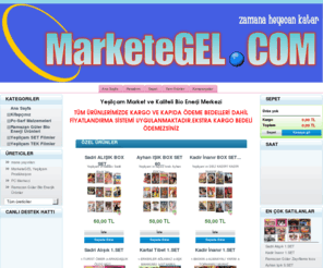 marketegel.com: Pazar Devri Kapandı Artık Market Var
Bu mağazada PrestaShop yazılımı kullanılmaktadır