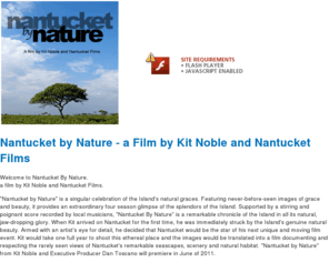 nantucketbynature.com: NANTUCKET BY NATURE - A Film by Kit Noble and Nantucket Films
NANTUCKET BY NATURE - A Film by Kit Noble and Nantucket Films.