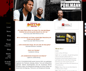 krispohlmann.com: Kris Pohlmann Band
