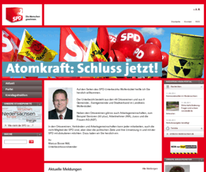 spd-wolfenbuettel.de: SPD-Unterbezirk Wolfenbüttel Herzlich Willkommen ! - Herzlich Willkommen !
Die Internetseiten des SPD-Unterbezirks Wolfenbüttel