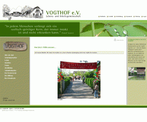 vogthof.de: Vogthof e.V.: Startseite
