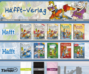 wopex.net: Häfft-Verlag - Hausaufgabenhefte, Schülerkalender, Vokabelhefte, Musikhefte, Cheftimer
Für mehr Spaß an der Schule sorgt der Häfft-Verlag mit Hausaufgabenheft, Schülerkalender, Vokabelheft, Aufgabenheft, Musikheft, Chef-Timer, Aufgabenheft + Terminplaner.