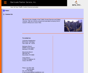 barricadeflasher.com: Barricade Flasher Service, Inc.
Barricade Flasher Service, Inc.