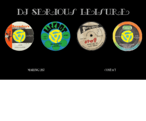 djseriousleisure.com: DJ Serious Liesure
1960's Soul and Reggae DJ in San Francisco, DJ Serious Leisure, Lane Miller