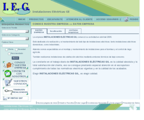 iegil.com: IEG Instalaciones Eléctricas Gil.
Especialistas en el montaje y mantenimiento de instalaciones para el bombeo y el control de riego agrícola.