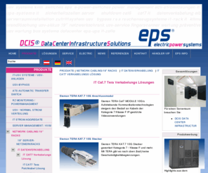 cat7-verkabelung.com: EPS Electric Power Systems IT Datenverkabelung Infrastrukur EPS USV Batterien IT-Monitoring Power Management KVM
Ob USV Anlage oder ein USV System -
Wir realisieren Ihre unterbrechungsfreie Stromversorgung -
Für unsere USV-Anlagen und USV-Systeme bieten wir Ihnen Service & Support rund um die Uhr.