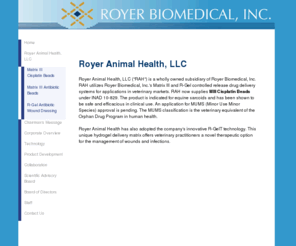 royerah.com: Royer Biomedical Inc.

