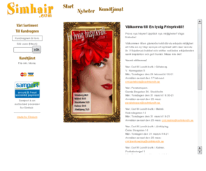 simhair.com: Simhair.com - outlet för Peruker - hög kvalitet till låga priser
Fördelar med att handla hos oss:

    * Utan avsändare - ditt paket kommer med 100% diskretion!
    * Fraktfritt!
    * 30ml schampoo och 30ml balsam medföljer utan kostnad!
    * 595:-/st för samtliga modeller!
