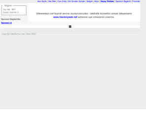 sitemerkezi.net: Sitemerkezi.net - Toplist - Track - Hit Detay - Forum - Arşiv - Ziyaretçi
toplist, top100, toplist100, top liste, webmaster, site ekle, pagerank, sitenizi ekleyin, arama
