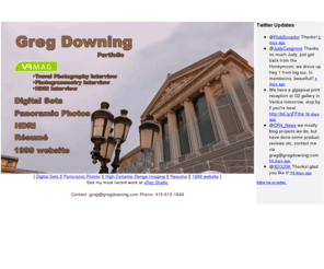 gregdowning.com: Greg Downing - Portfolio - Panoramas, photogrammetry, High Dynamic Range Imaging
