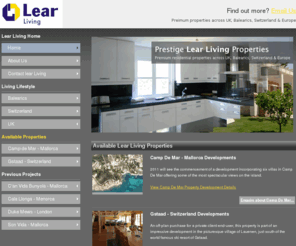 learliving.com: Developer and Designer of villas and properties across Europe | Lear Living
Lear Living - Premium villas and residential properties across Balearics, UK, Switzerland and Europe