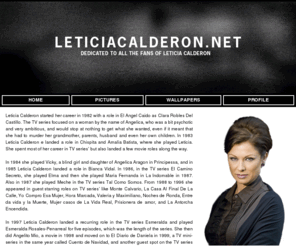leticia calderon biography