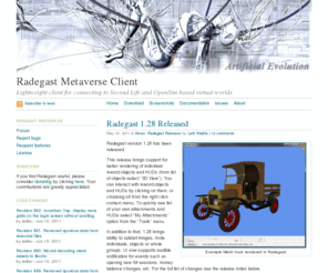 radegastclient.org: Radegast Metaverse Client · Lightweight client for connecting to Second Life and OpenSim based virtual worlds
Lightweight client for connecting to Second Life and OpenSim based virtual worlds