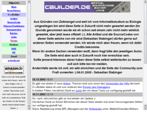 cbuilder.de: cbuilder.de
Man findet hier alles rund um den C  Builder von Borland