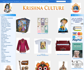 krishnaculture.com: Welcome to Krishna Culture for all your Transcendental needs...
Welcome to Krishna Culture Store, for all your transcendental needs. Here you can find many items for your person and your house.