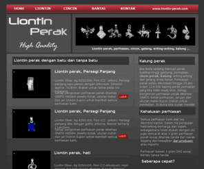 liontin-perak.com: Perak Liontin, silver, cincin, online toko internet
Perak Liontin, silver, cincin, online toko internet