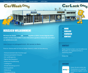 carlack-goch.de: CarLack / CarWash Goch GmbH - Herzlich Willkommen
carlack goch