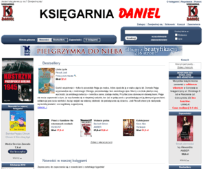 daniel.net.pl: Księgarnia DANIEL
Księgarnia Daniel, Gorzów Wlkp. Szeroki asortyment, szybka wysyłka. Możliwość odebrania zamówionej książki w księgarni stacjonarnej.