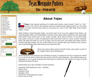 tejasmesquiteputters.net: Tejas Mesquite Putters
This is the meta description.