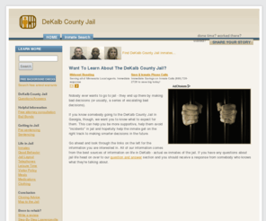 thedekalbcojail.com: DeKalb County Jail Information | JailMedia
DeKalb County Jail - what to expect when you, a loved one or a friend is heading to the DeKalb County Jail.