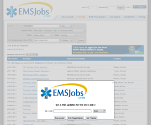 azemsjobs.com: Jobs | EMS Jobs
 Jobs. Jobs  in the emergency medical services (EMS) industry. Post your resume and apply for EMS jobs online. Employers search resumes of job seekers in the emergency medical services (EMS) industry.