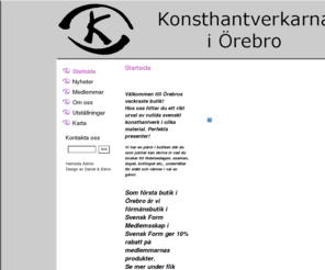konsthantverkarna.com: Konsthantverkarna Örebro - Startsida
