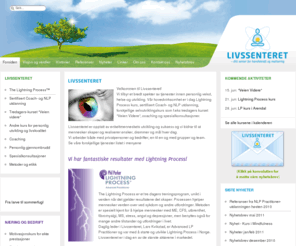 livssenteret.no: Velkommen til Livssenteret
Behandling eller terapi mot ME, utbrenthet, stress eller depresjon.