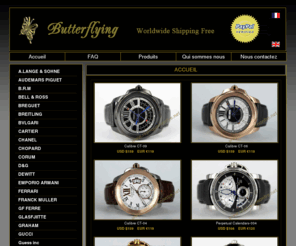 repliquemontre.net: REPLIQUE MONTRE REPLIQUES MONTRES Réplica Reloje Replika WATCHES FAKE
Replique(Qualite A+++); 100% comme d'origine !Rolex 、Omega、BRM、BELL ROSS、REITLING、 Louis Vuitton、CHANEL、FERRARI、PANERAI、IWC、MONTBLANC、PATEK PHILIPPE... 40+Marques