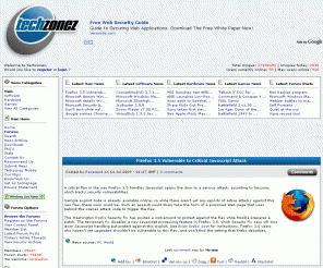 techzonez.com: Techzonez :: Tech News From Around The World
The latest tech,software,hardware and games news.Our forums offer help,advice and friendly discussion on all computer related issues.