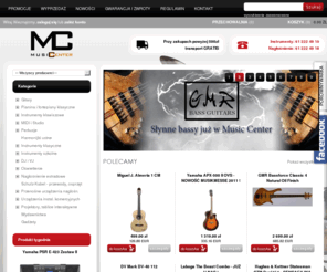 musiccenter.com.pl: Music Center - Instrumenty muzyczne
Sklep internetowy z instrumentami muzycznymi Music Center Poznań.