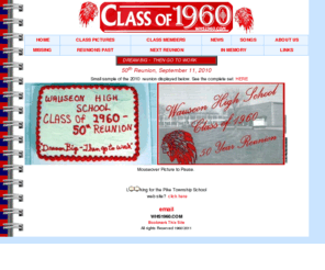 whs1960.com: WHS Class of 1960
Wauseon High School, Fulton County, Ohio,  Class of 1960 class members and reunion information