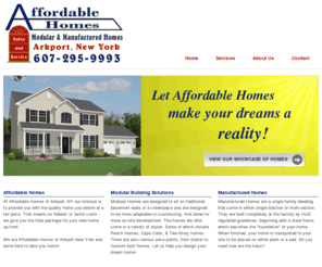 affordablehomes-arkport.com: Affordable Homes
Affordable Homes of Arkport, NY is here to provide you with the quality home you desire at a fair price. That means no 'hidden' or 'extra' costs - we give you the total package for your new home up front