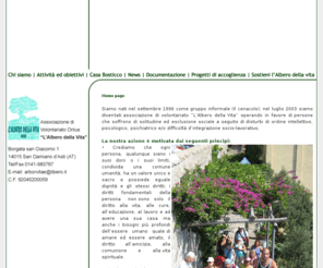 alberodellavita.net: Associazione di Volontariato Onlus “L’Albero della Vita”
