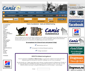 canishundeskole.no: Agility, klikkertrening, hverdagsdressur - Canis Hundeskole
Canis Hundeskole har som formål å lære hundeeiere å trene effektivt med klikkertrening. Med klikkert