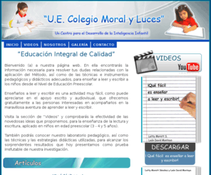 colegiomoralyluces.com: .: U.E Colegio Moral y Luces
